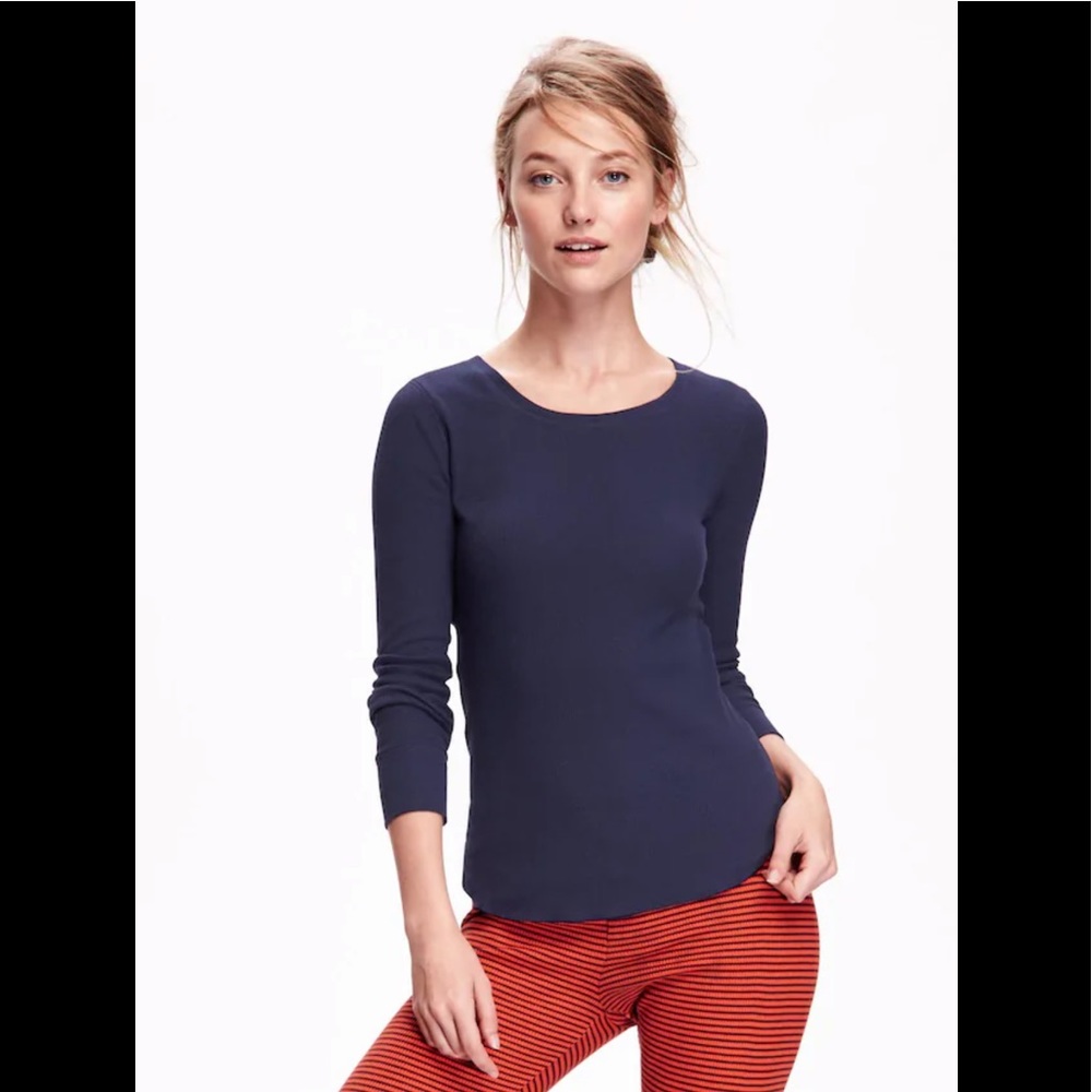 Old Navy Thermal Crew Neck Tees (Bundle of 7)